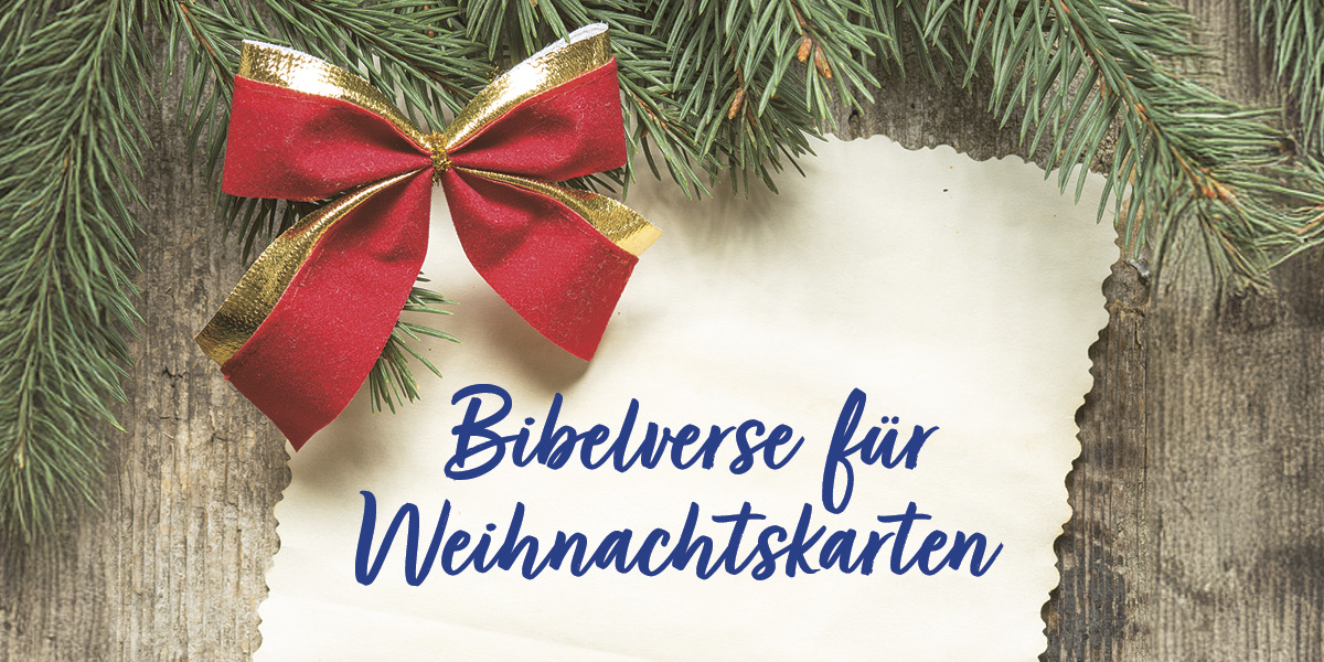 Bibelverse zu Weihnachten