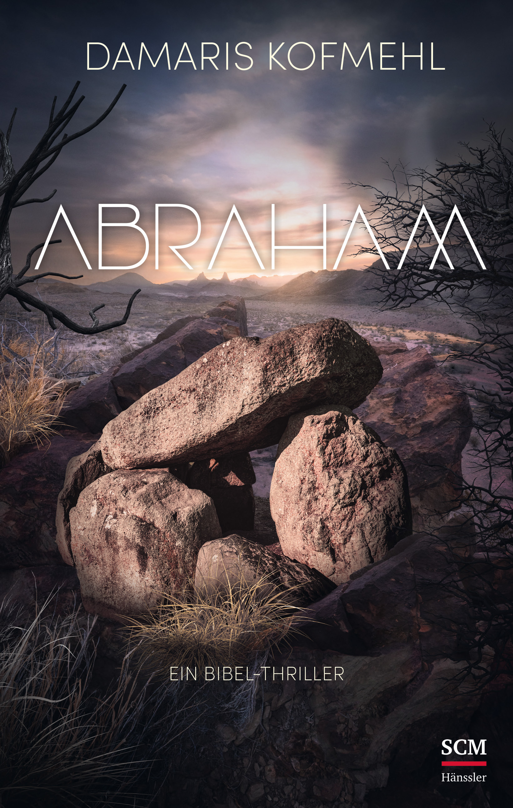 Abraham Buch - Abraham - Steine Felsen Sand Bäume Äste