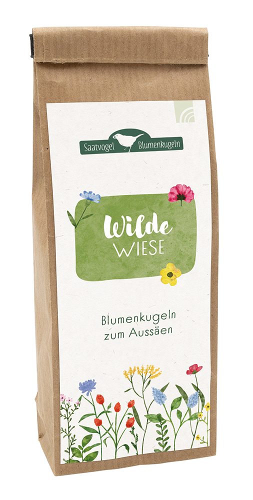 Saatgut - Blumenkugeln 'Wilde Wiese'