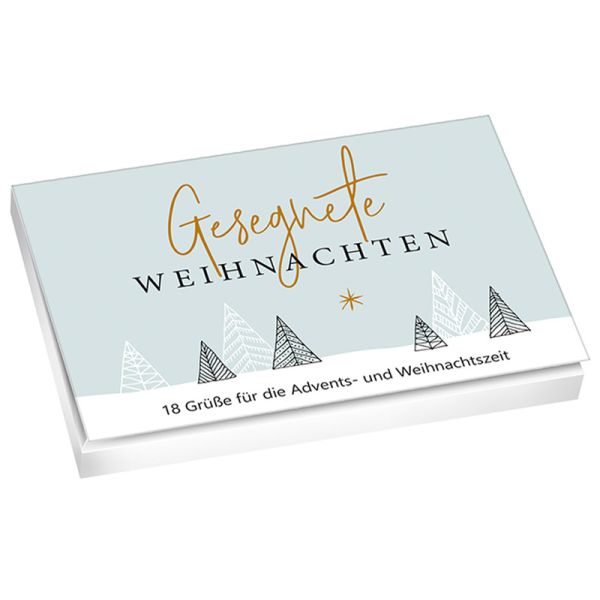 Postkarte - Postkartenset 'Gesegnete Weihnachten'