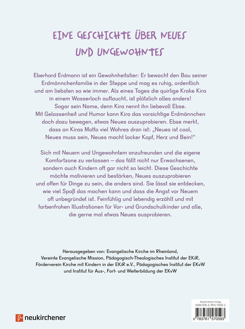 Buch - Ebse probiert was Neues