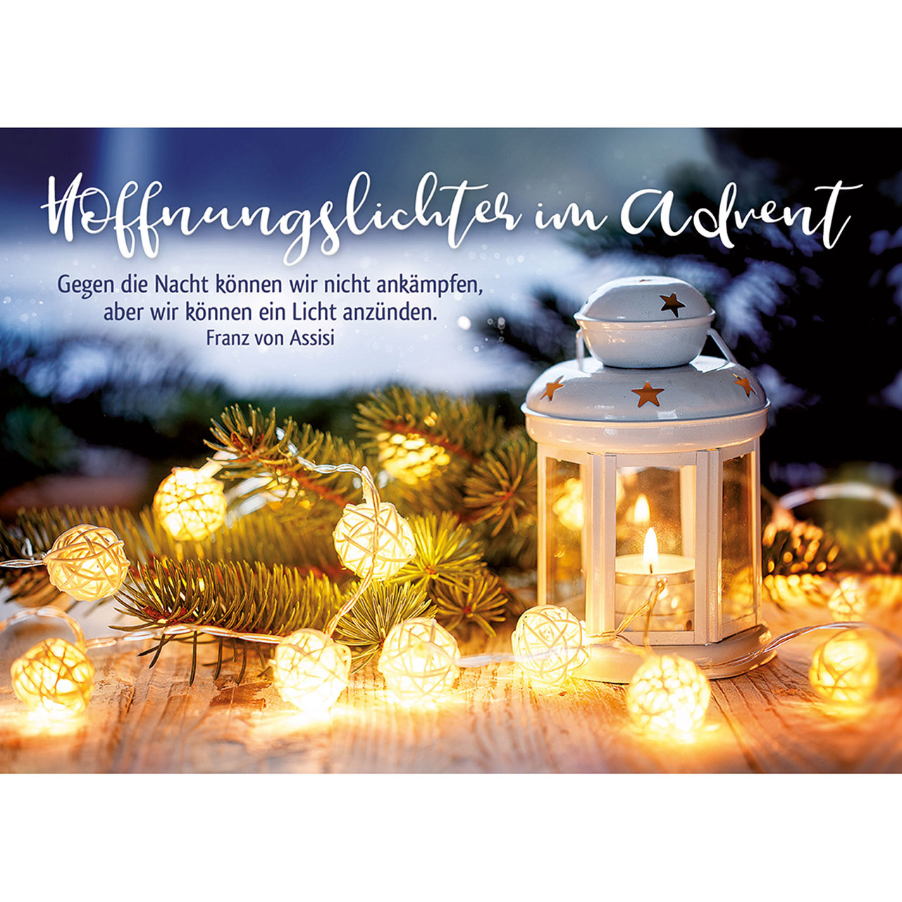 Hoffnungslichter im Advent