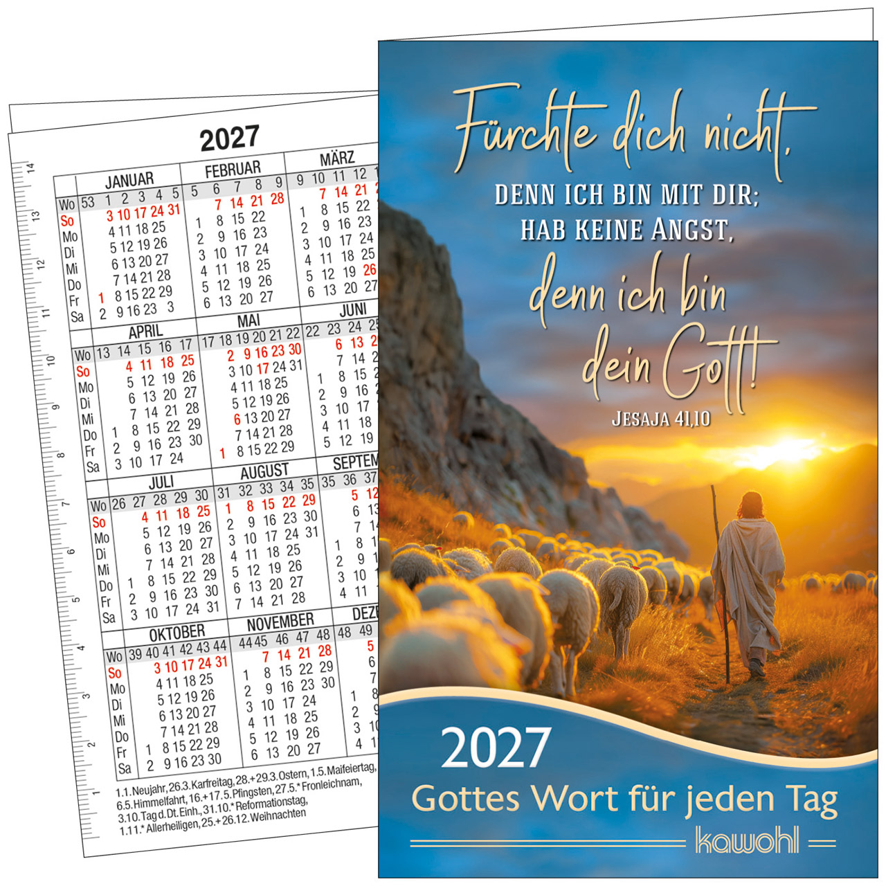 Notizblock - Über allen Hiobs Botschaften - Leuchtturm Felsen Meer