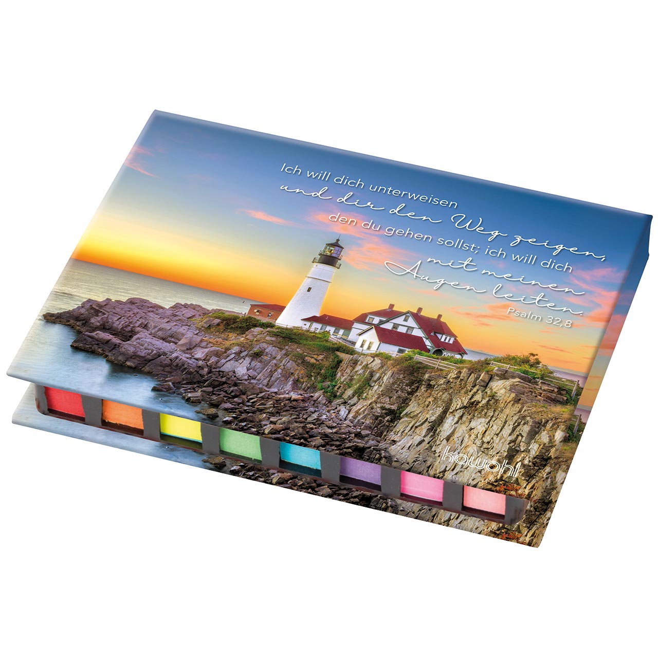 Haftnotizen - Haftnotiz-Set: Ich will dich unterweisen - Leuchtturm