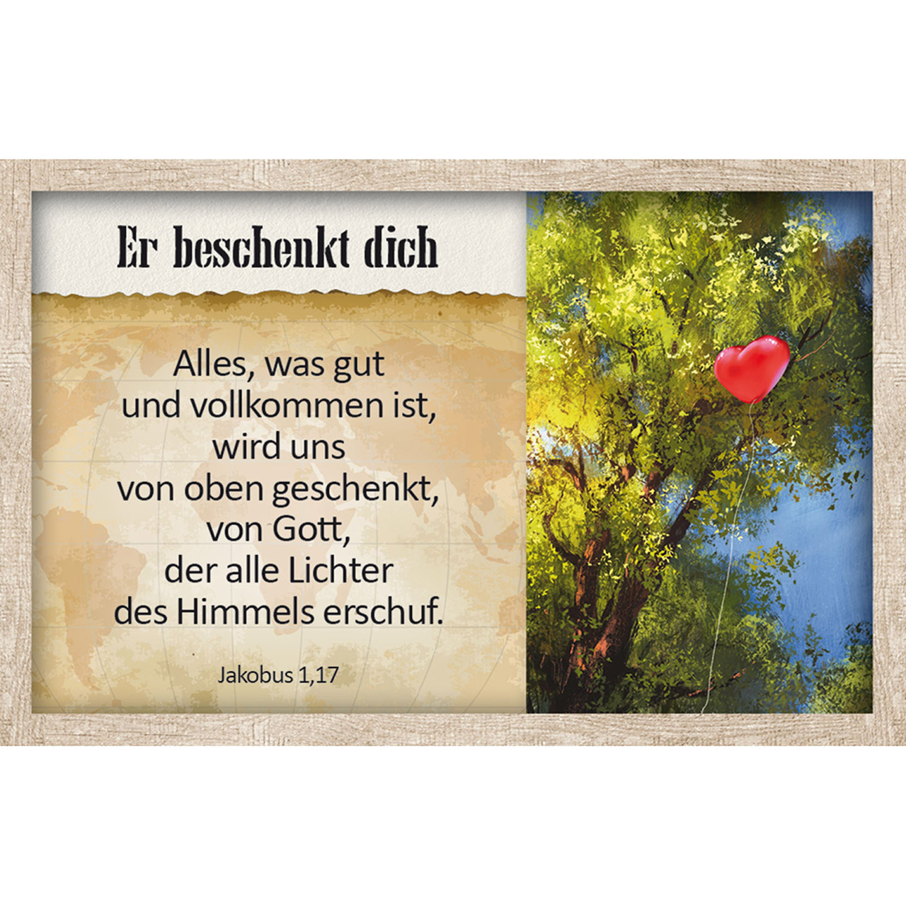 Karten-Box Kunststoff - Survival-Kit - Bretter Kiste Zelt