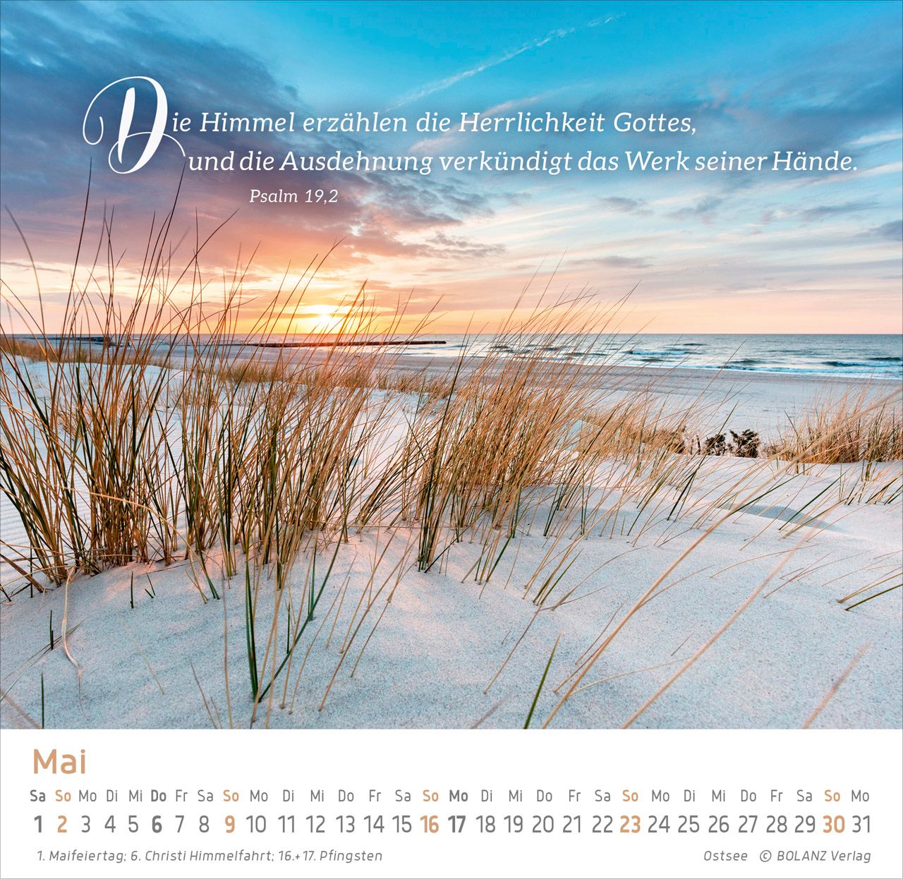 Tischkalender - Zeit für Meer 2027 Tischkalender