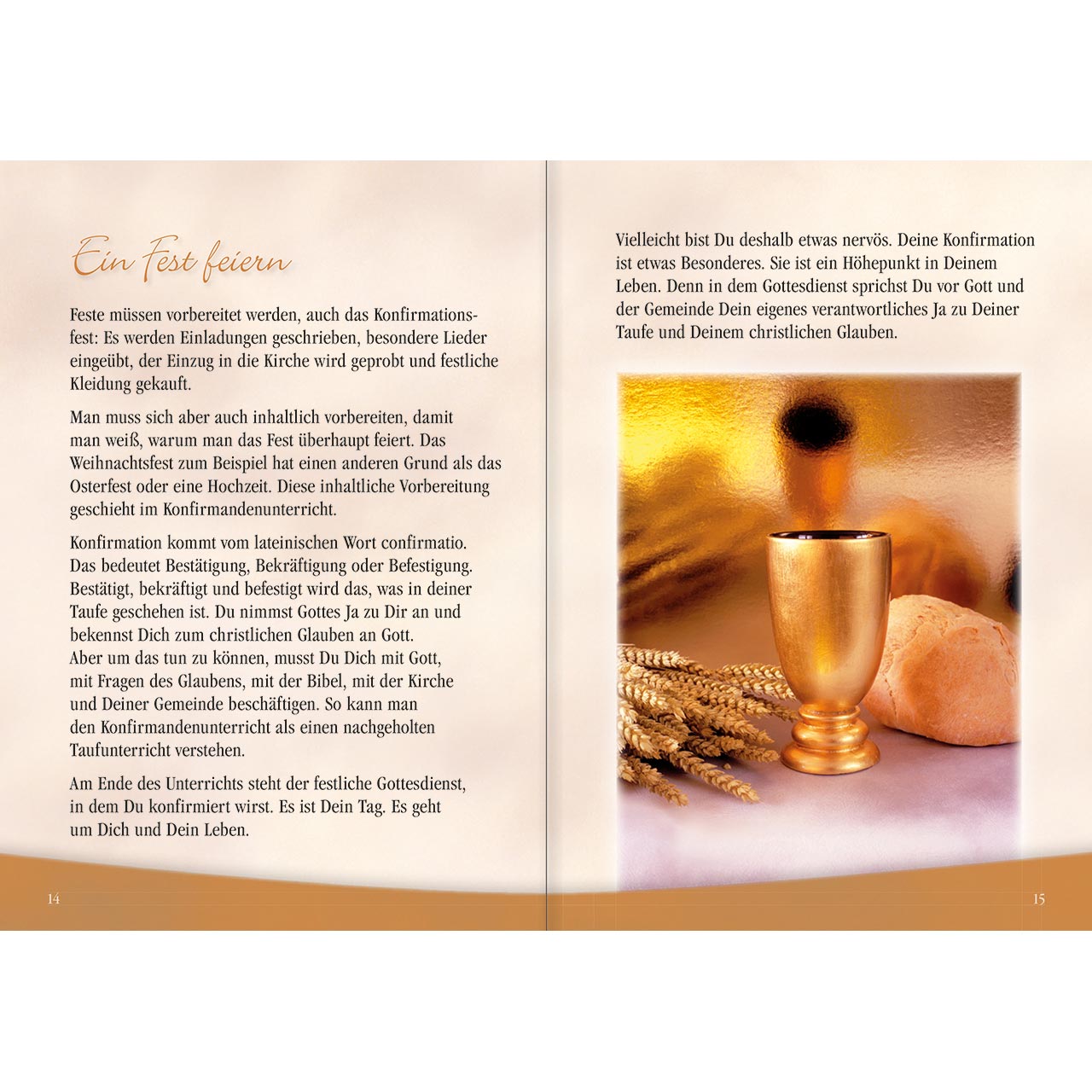 Geschenkbuch - Grüße zur Konfirmation - Buntstifte Herz