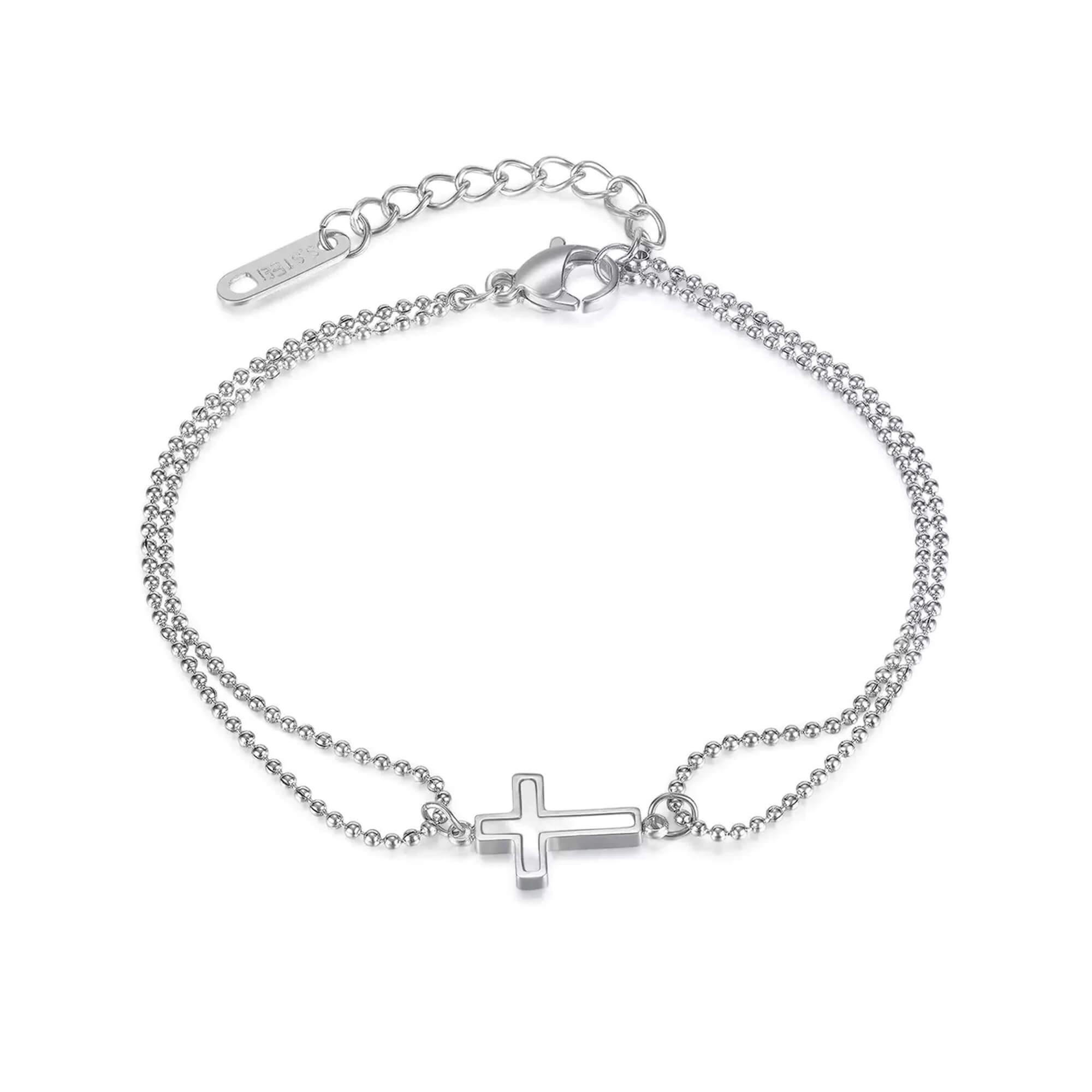 Armband - Damenarmband "Kreuz"