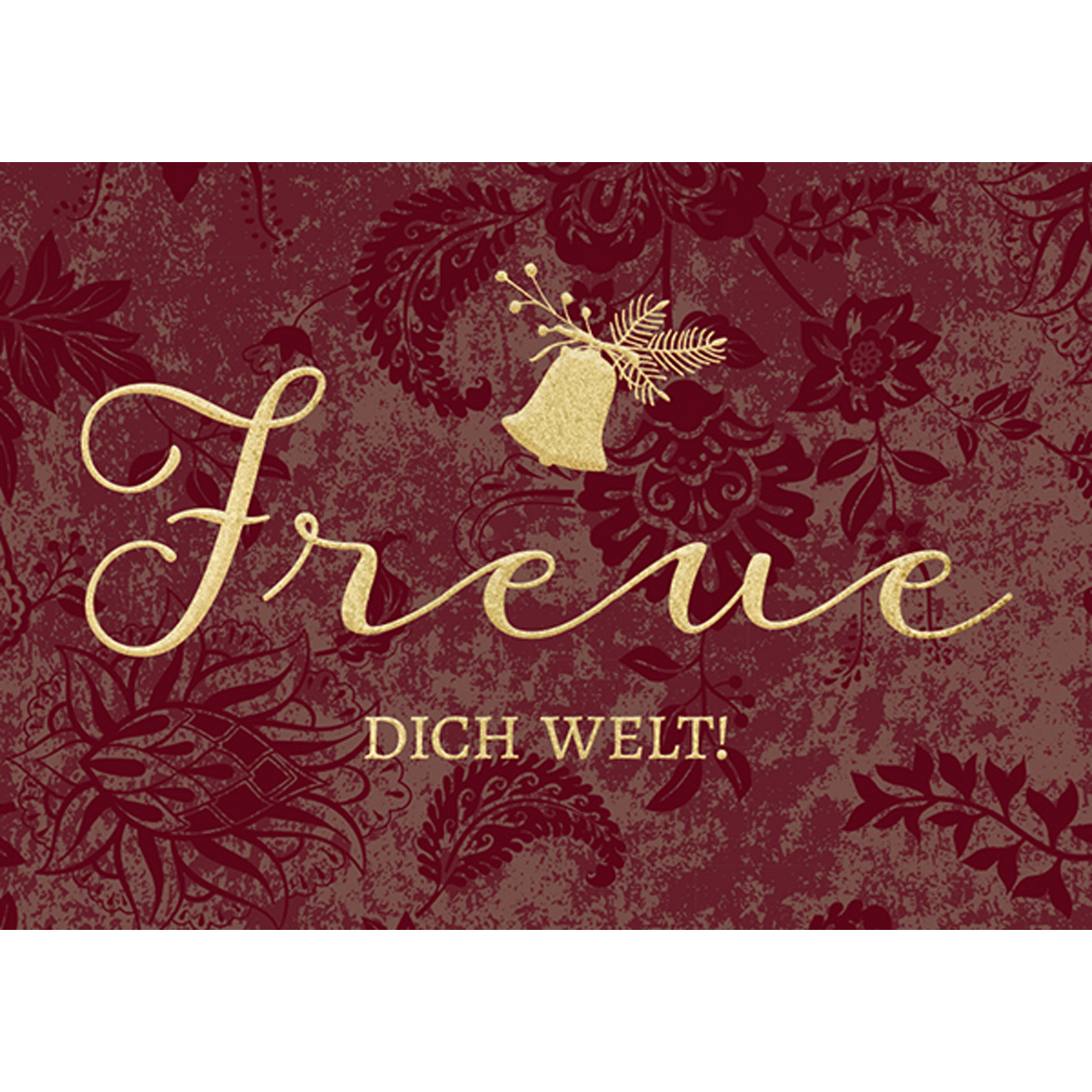 Karte - Minikarte 'Freue dich Welt!'