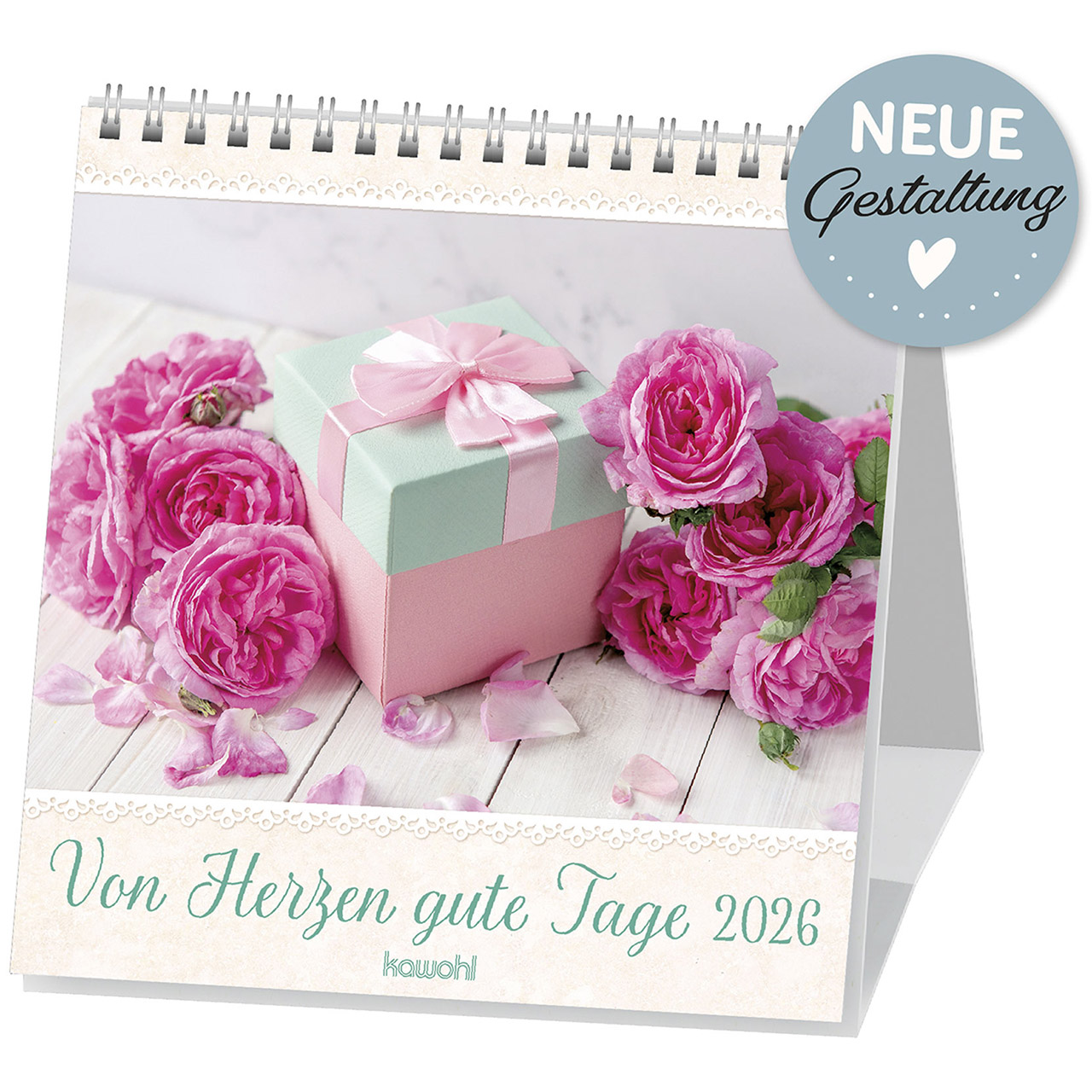 Von Herzen gute Tage 2026 Postkartenkalender - Von Herzen gute Tage 2026