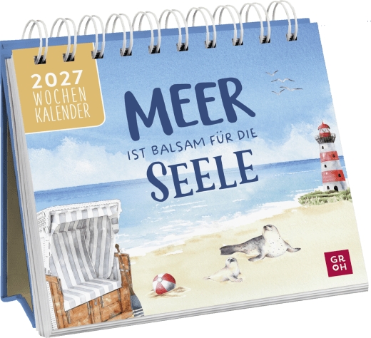 Aufstellkalender - MEER ist Balsam für die Seele 2027