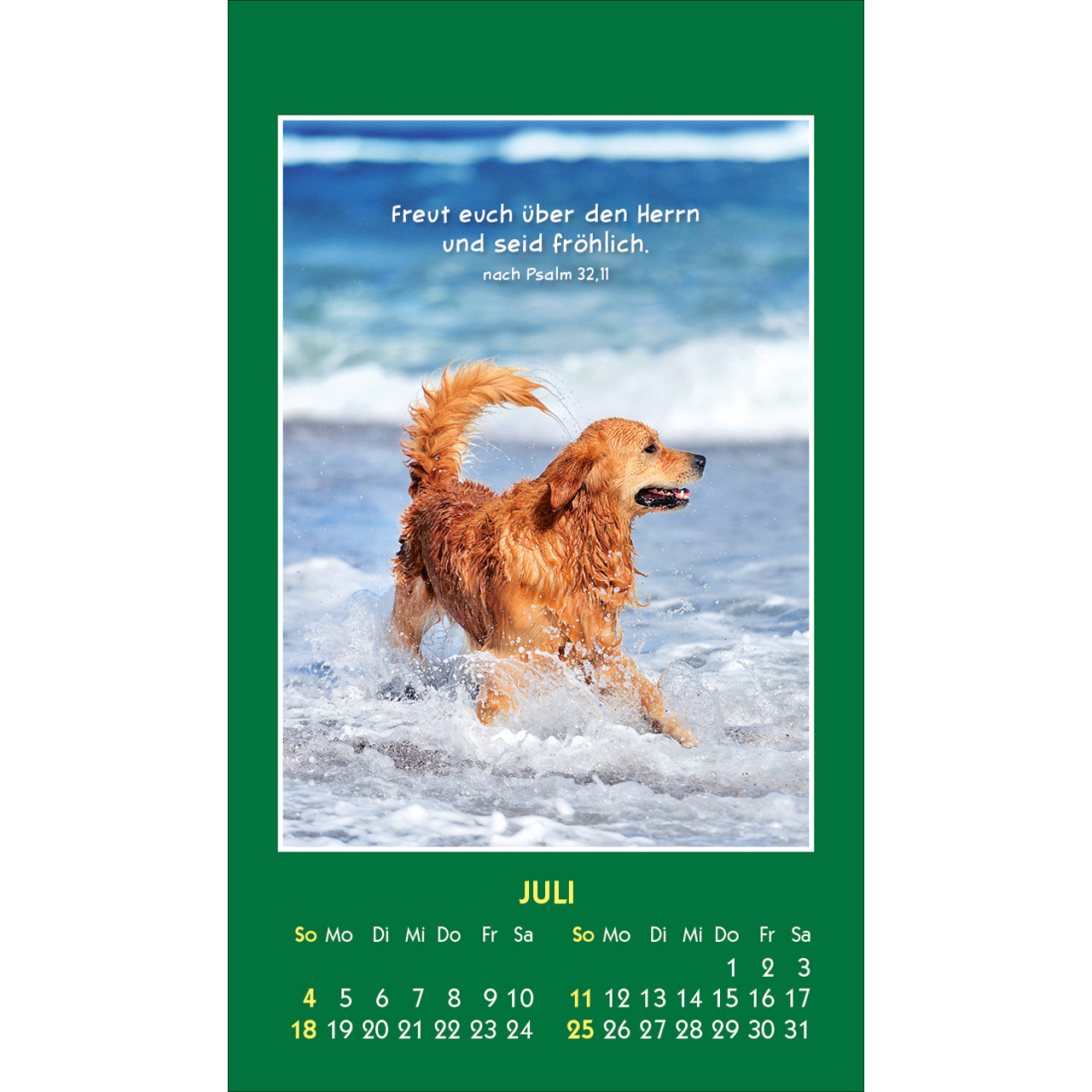 Aufkleberkalender - Hallo Du 2027