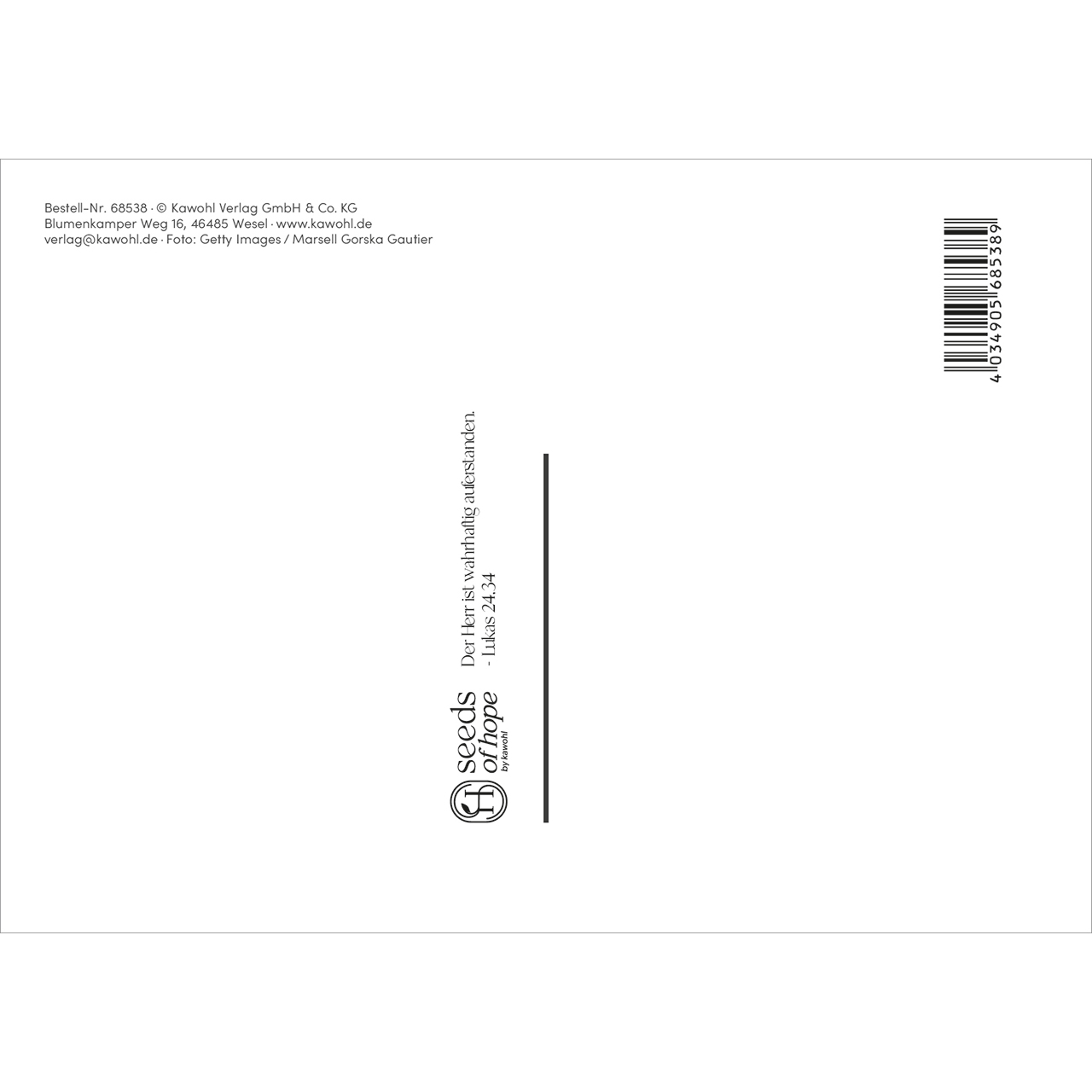 Postkarten - auferstanden. - Trockenblumen