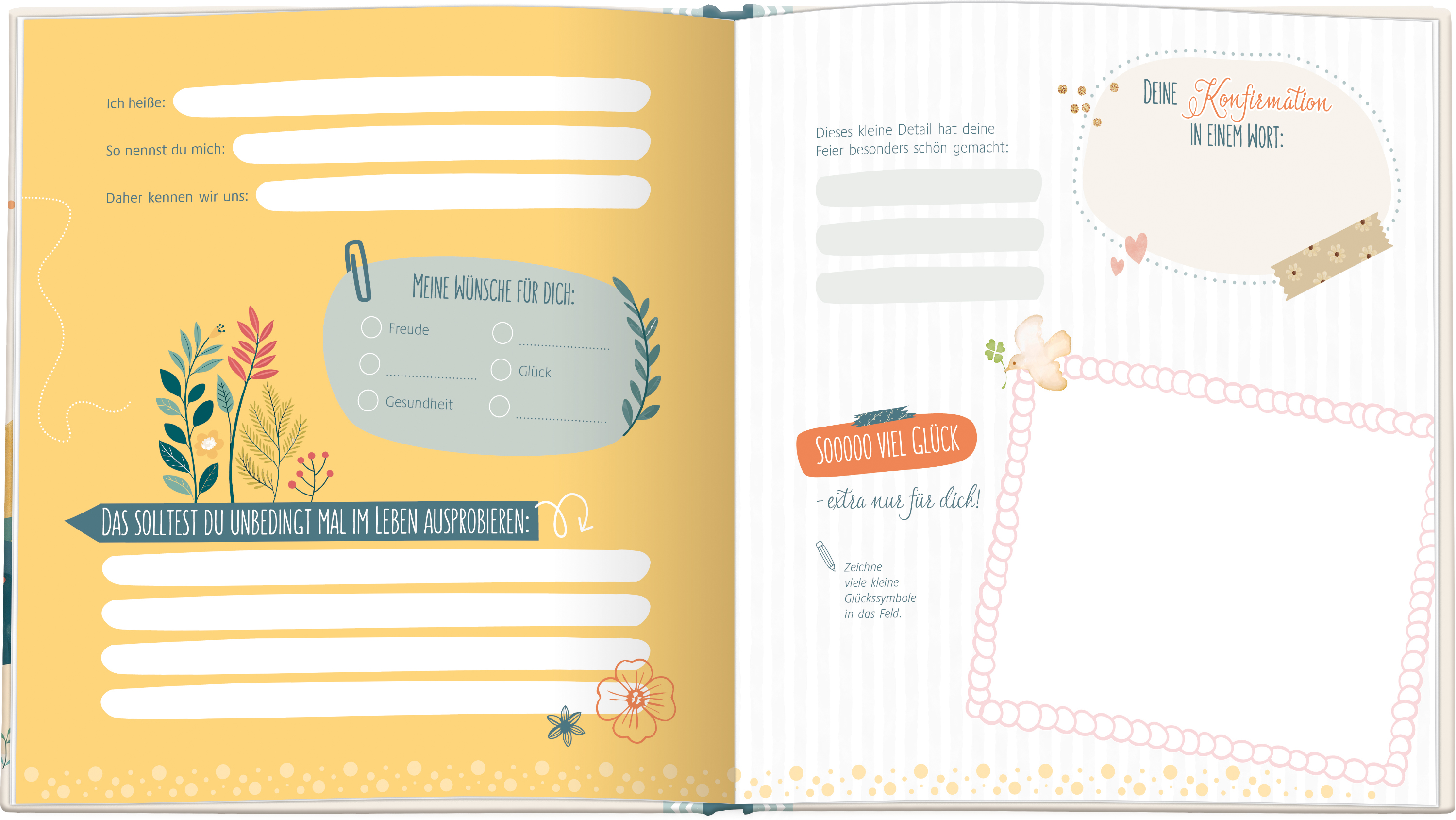 Buch - Konfirmation - Glaub an dich
