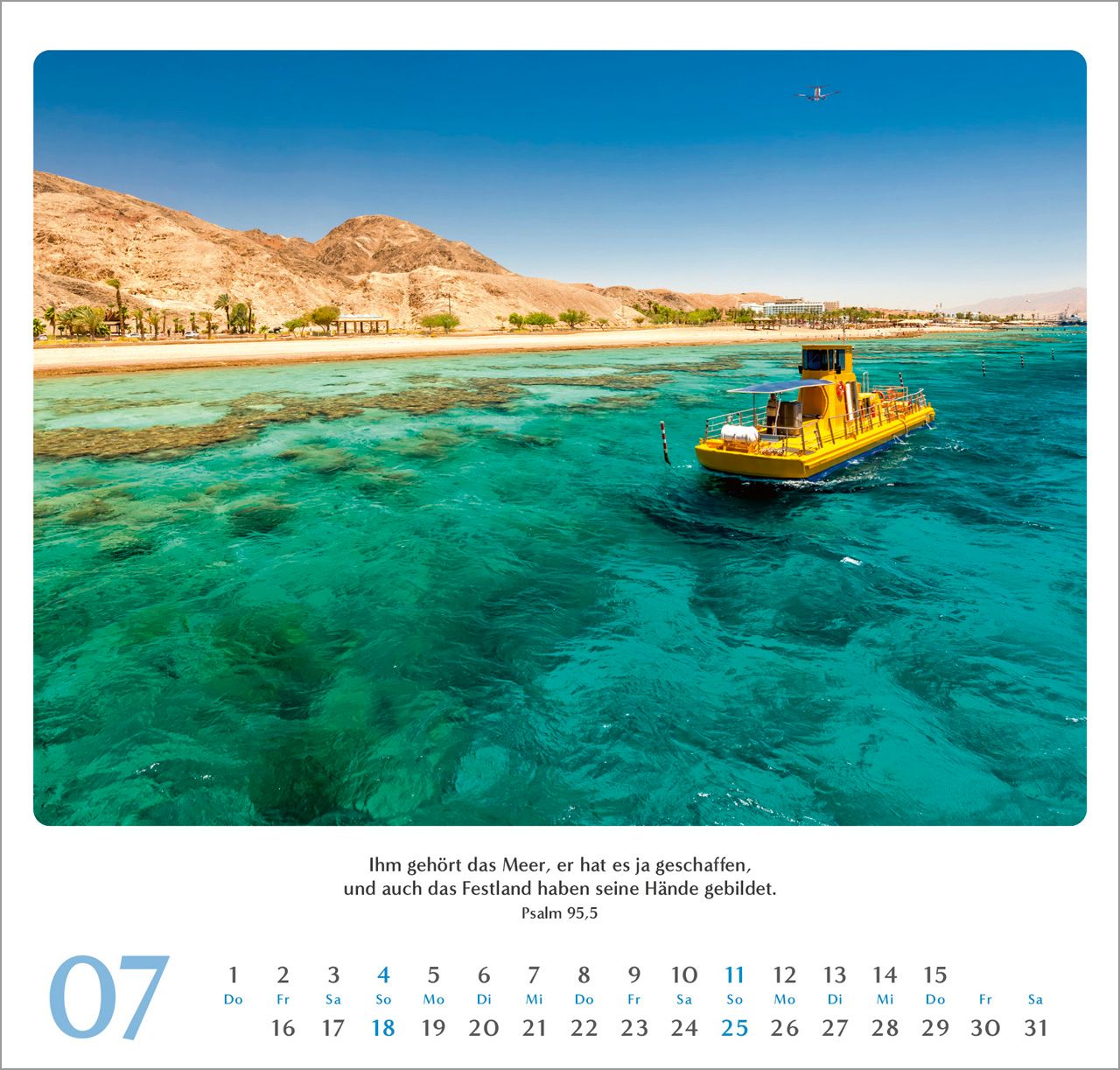 Wandkalender - Geliebtes Israel 2027 Wandkalender