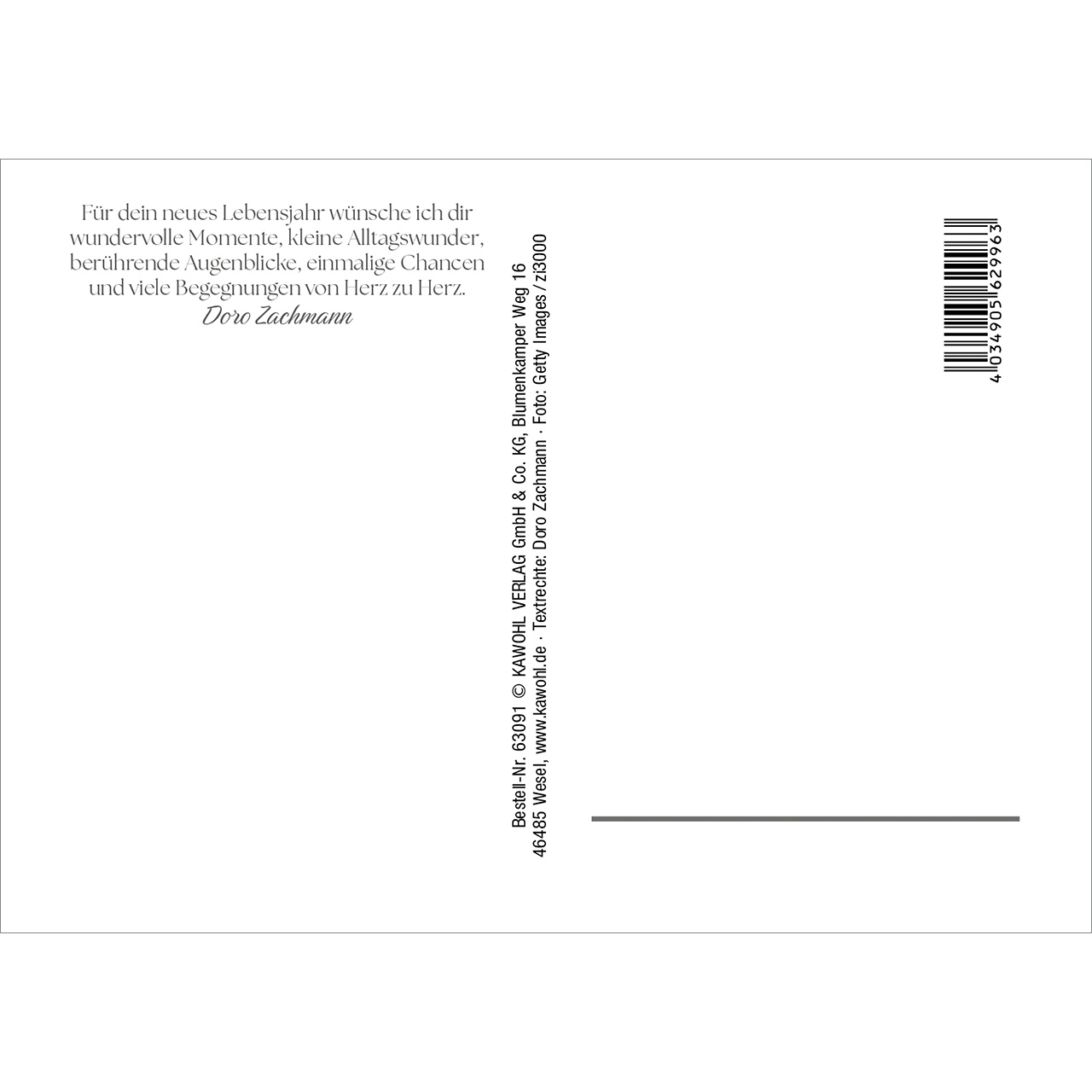 Postkarten - Gottes Segen zum Geburtstag - Kuchen Gänseblümchen Deko Teller