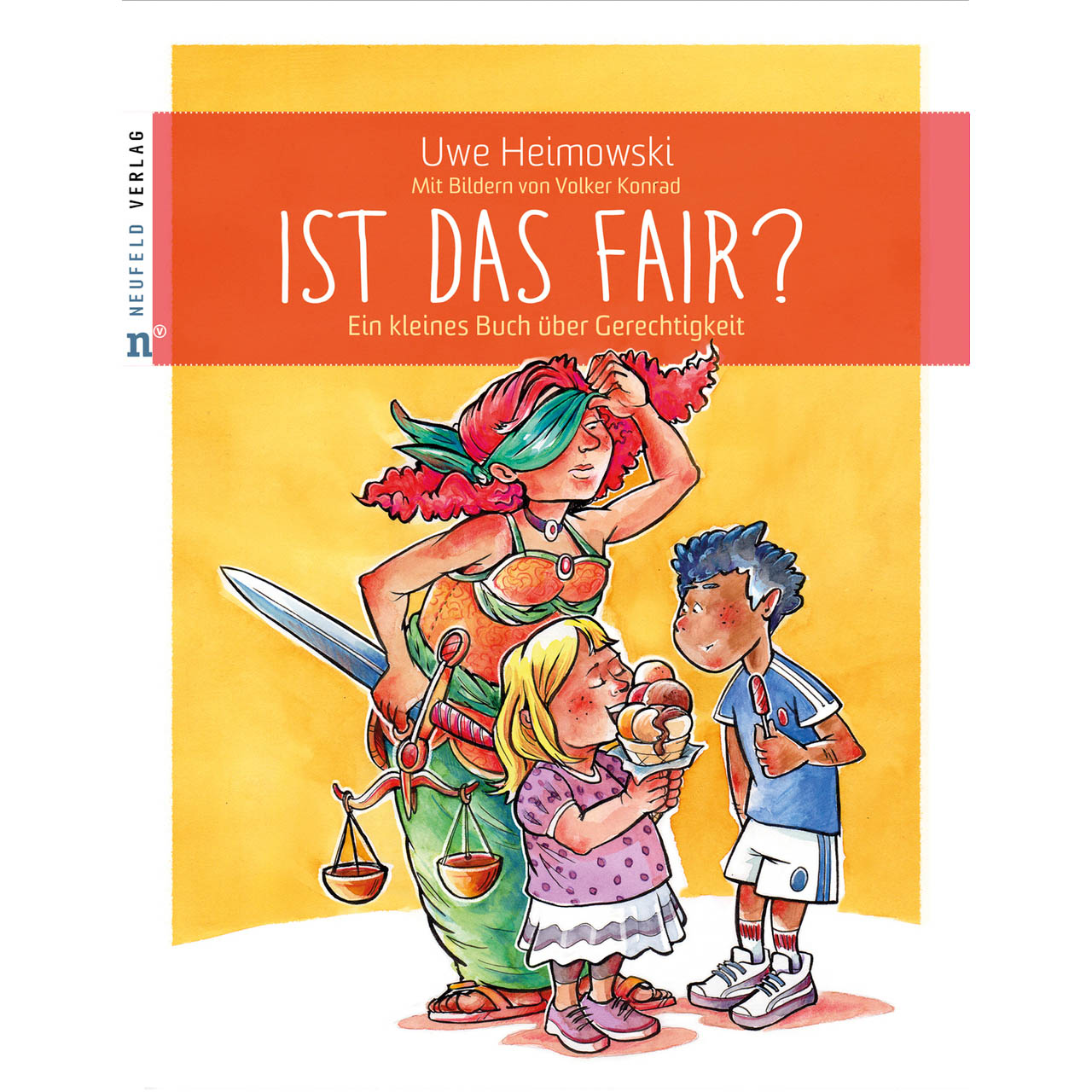 Ist das fair? Buch - Ist das fair? - Zwei Kinder Mensch Eis Waage Schwert