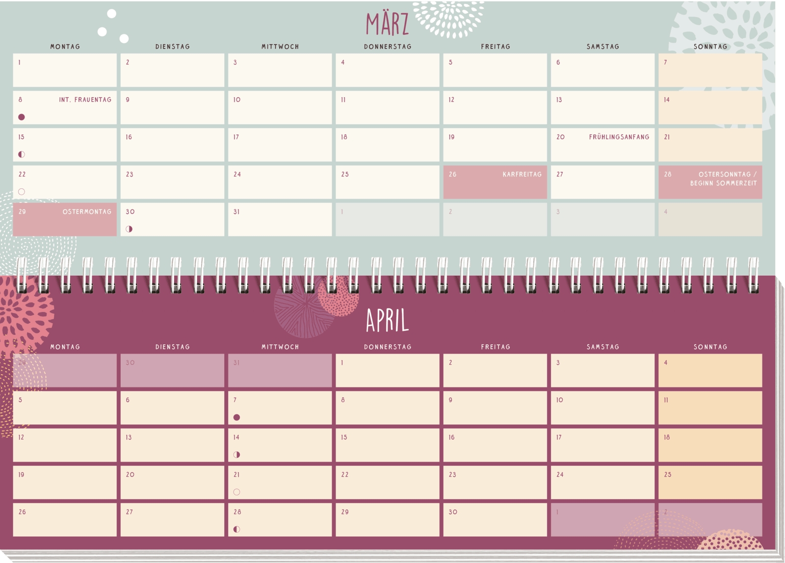 Tischkalender - Einatmen. Ausatmen. Sein. 2027