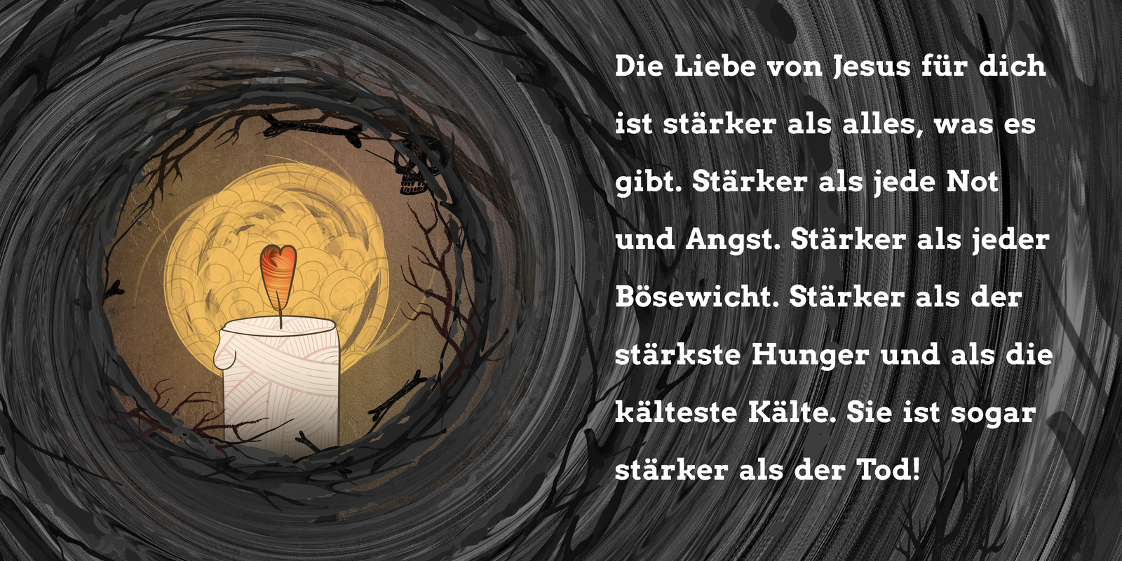 Buch - Über alles geliebt - Kinderbuch Schaukel Baum Blau