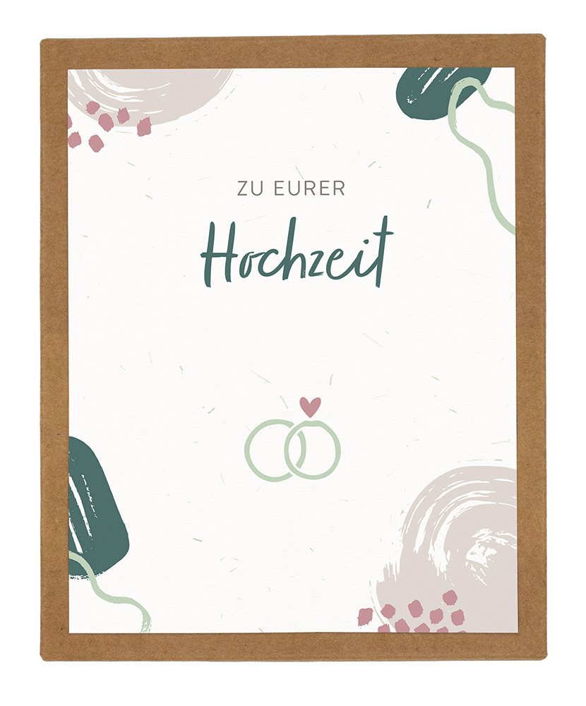 Geschenkverpackung - Geldgeschenk-Set Zu eurer Hochzeit