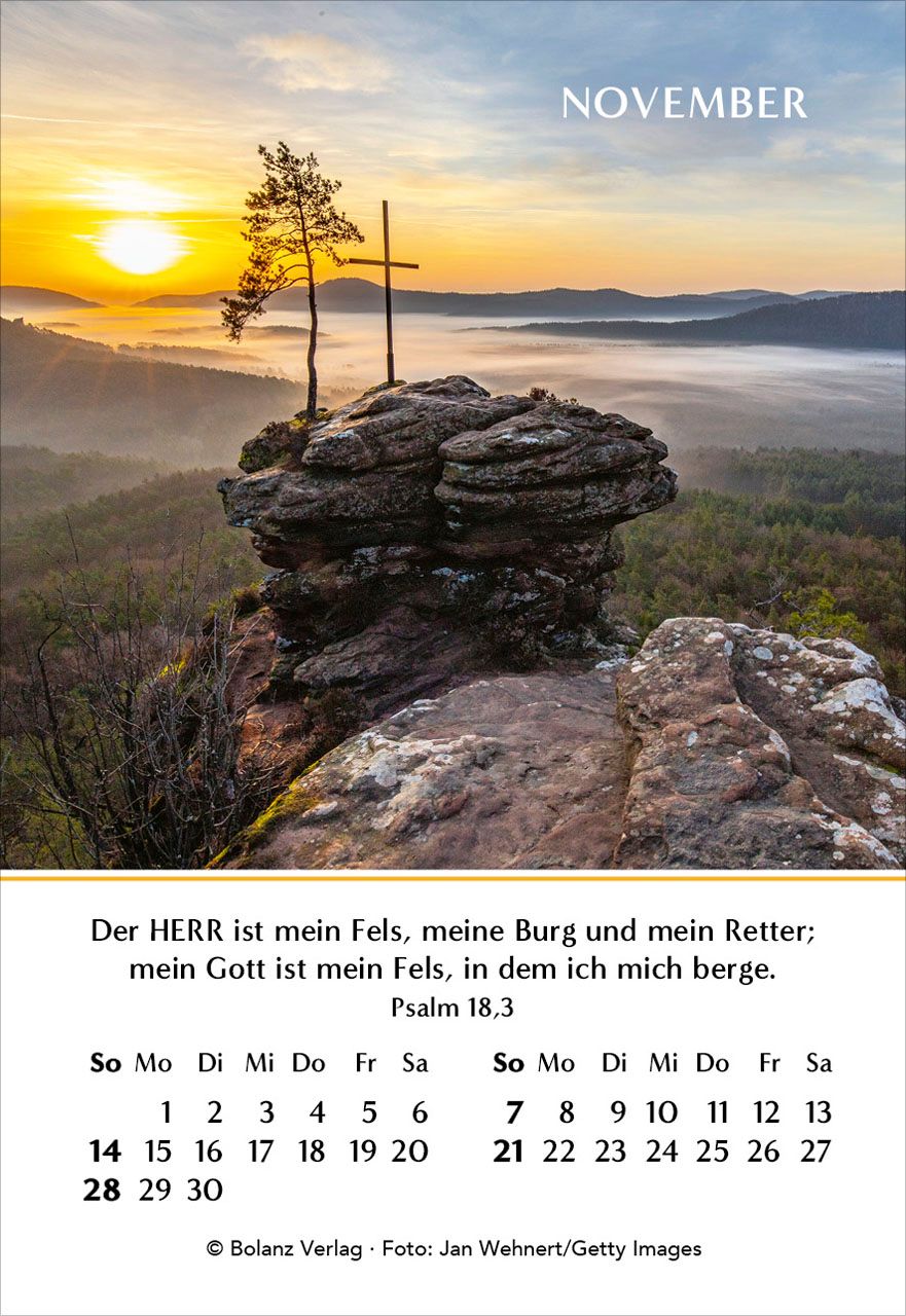 Aufstellkalender - Ein Jahr der Hoffnung 2027