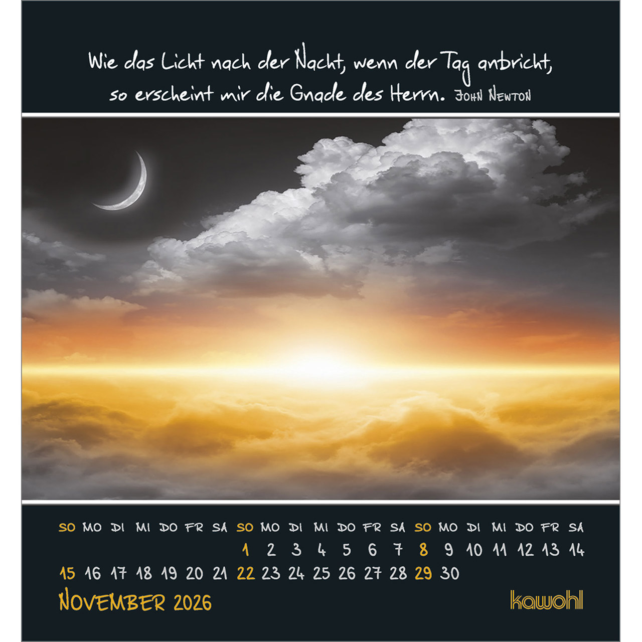Tischkalender - Freu dich an kleinen Wundern 2026