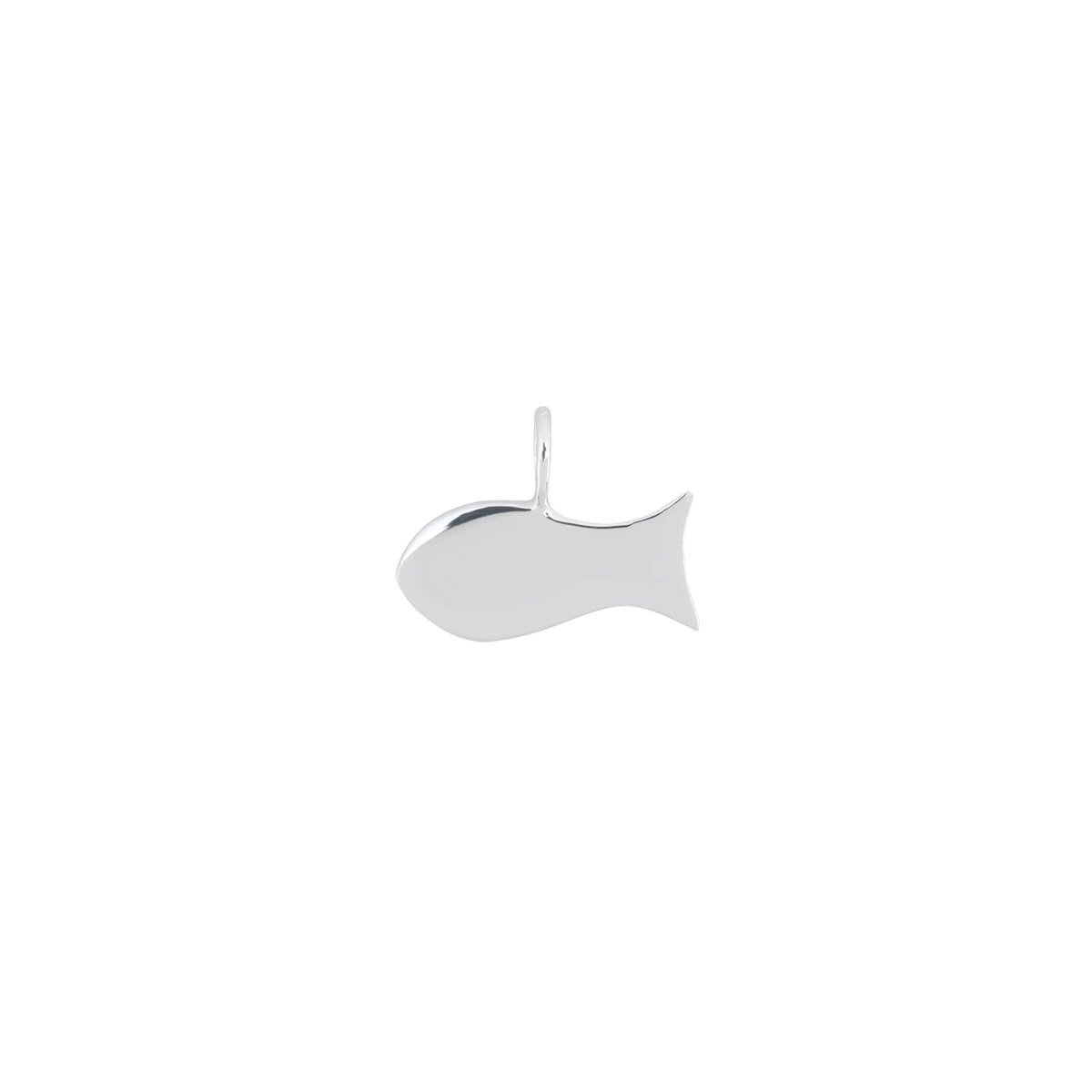 Kettenanhänger - Anhänger 'Fisch' - Anhänger Fisch Silber
