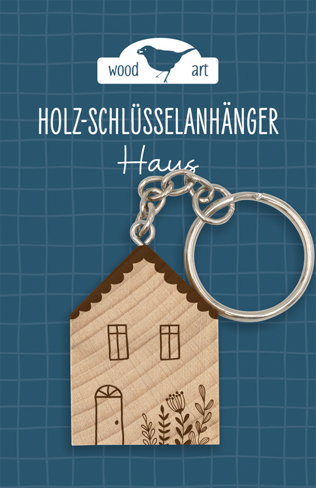 Schlüsselanhänger - Schlüsselanhänger "Haus"