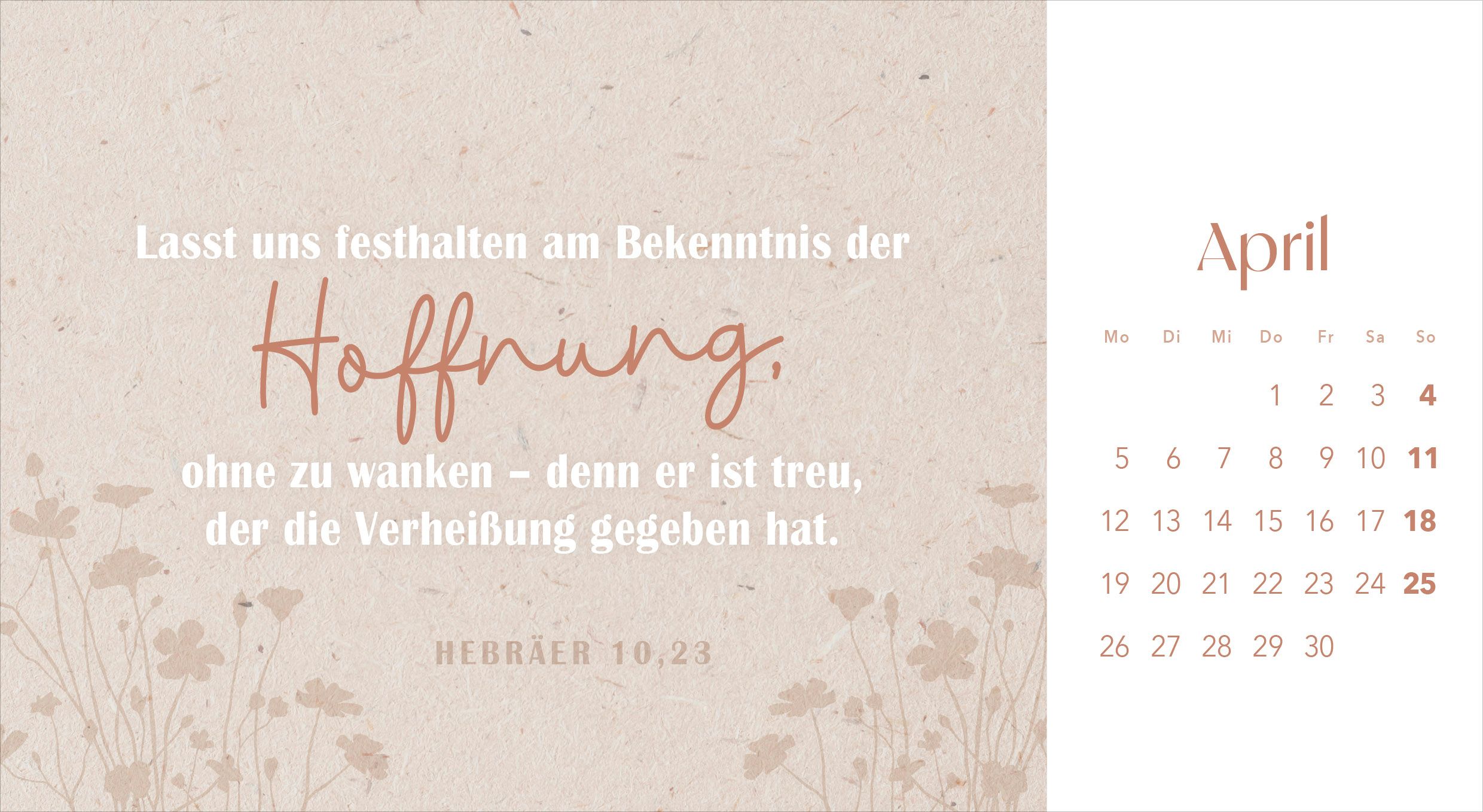 Tischkalender - Leben in seiner Gegenwart 2027