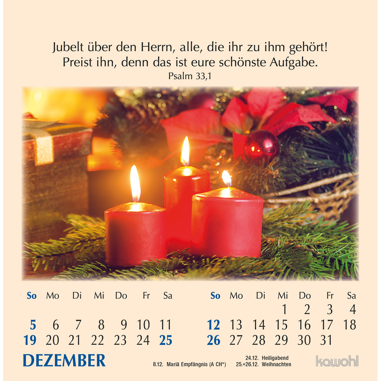 Postkartenkalender - Worte des Lebens 2027
