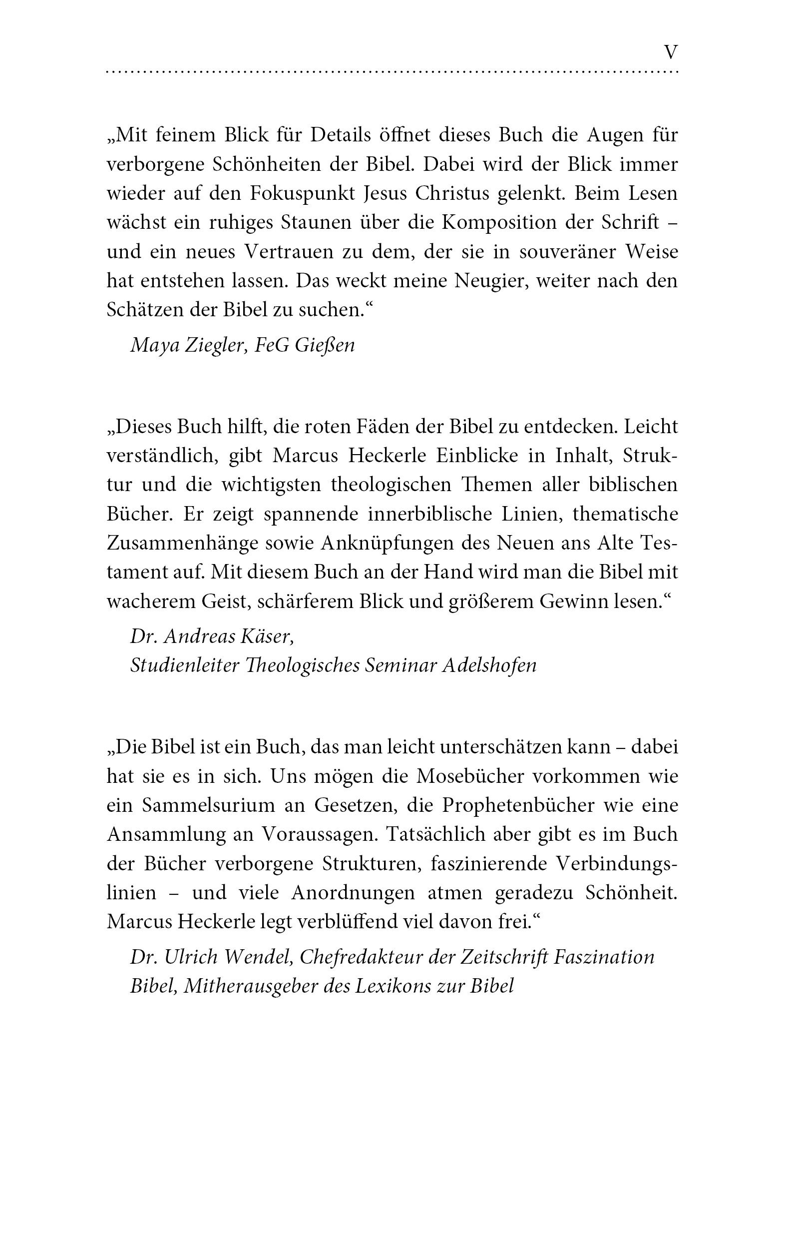 Buch - Die roten Fäden der Bibel entdecken