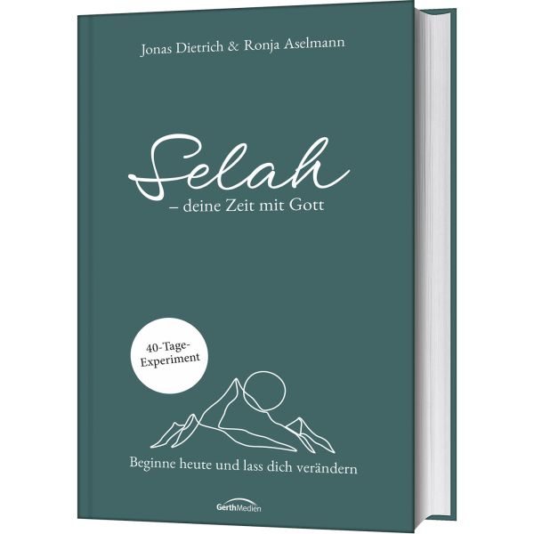 Buch - Selah - deine Zeit mit Gott - Grün Blau Berg