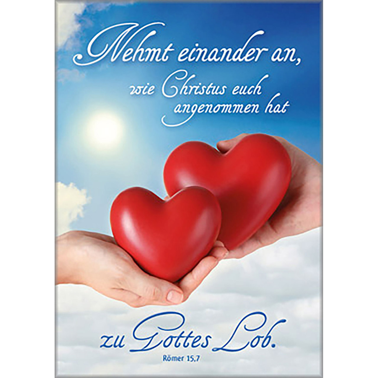 Nehmt einander an