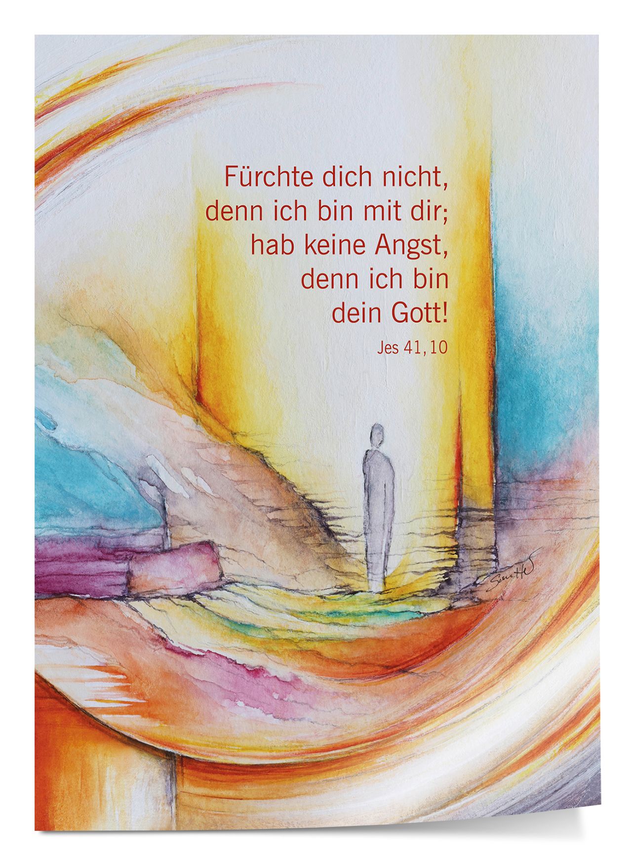 Poster - Jahreslosung 2027 - Kunstblatt A4
