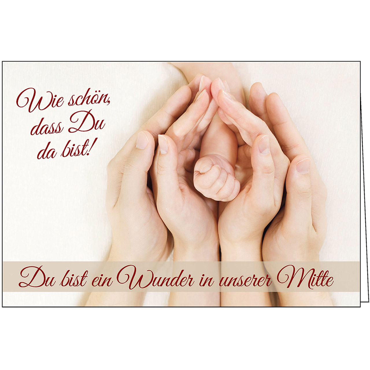 Wie schön, dass Du da bist!