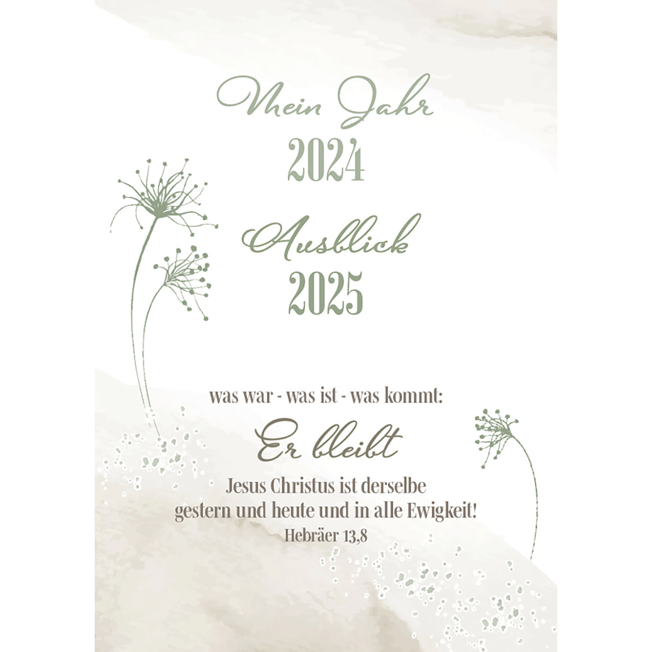 Mein Jahr 2024 - Ausblick 2025