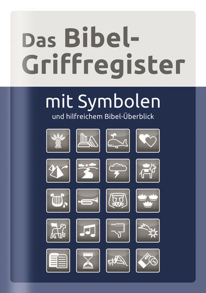 Das Bibel-Griffregister mit Symbolen Bibel-Zubehör - Das Bibel-Griffregister mit Symbolen