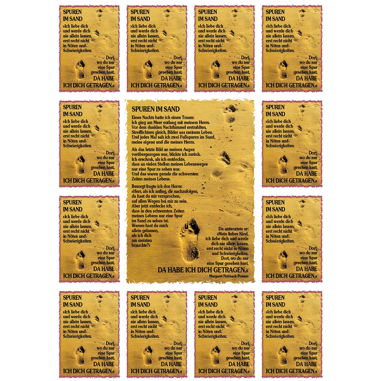 Postkarten-Buch - Für Königskinder - goldene Krone