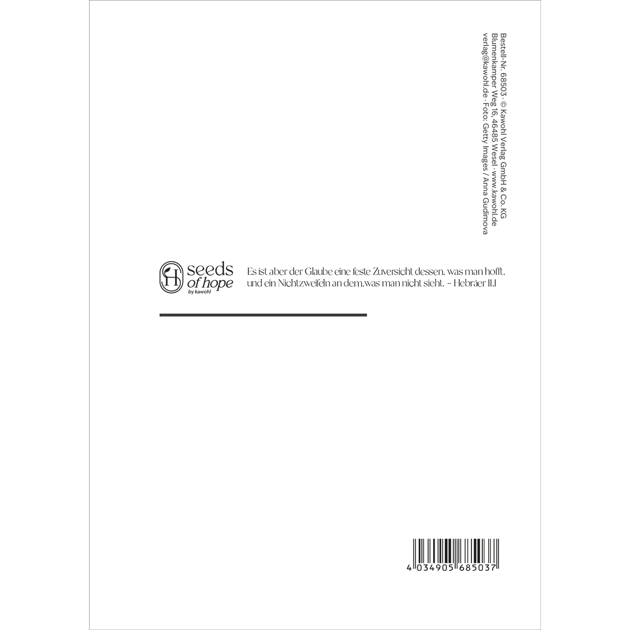 Postkarten - faith. - Schatten von Palmblättern