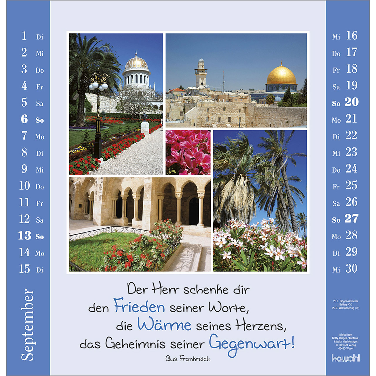 Wandkalender - Kleine Freuden entdecken 2026