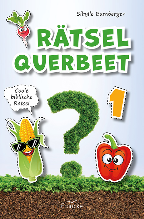 Buch - Rätsel Querbeet 1 - Fragezeichen Mais Paprika Radieschen Erde Gras