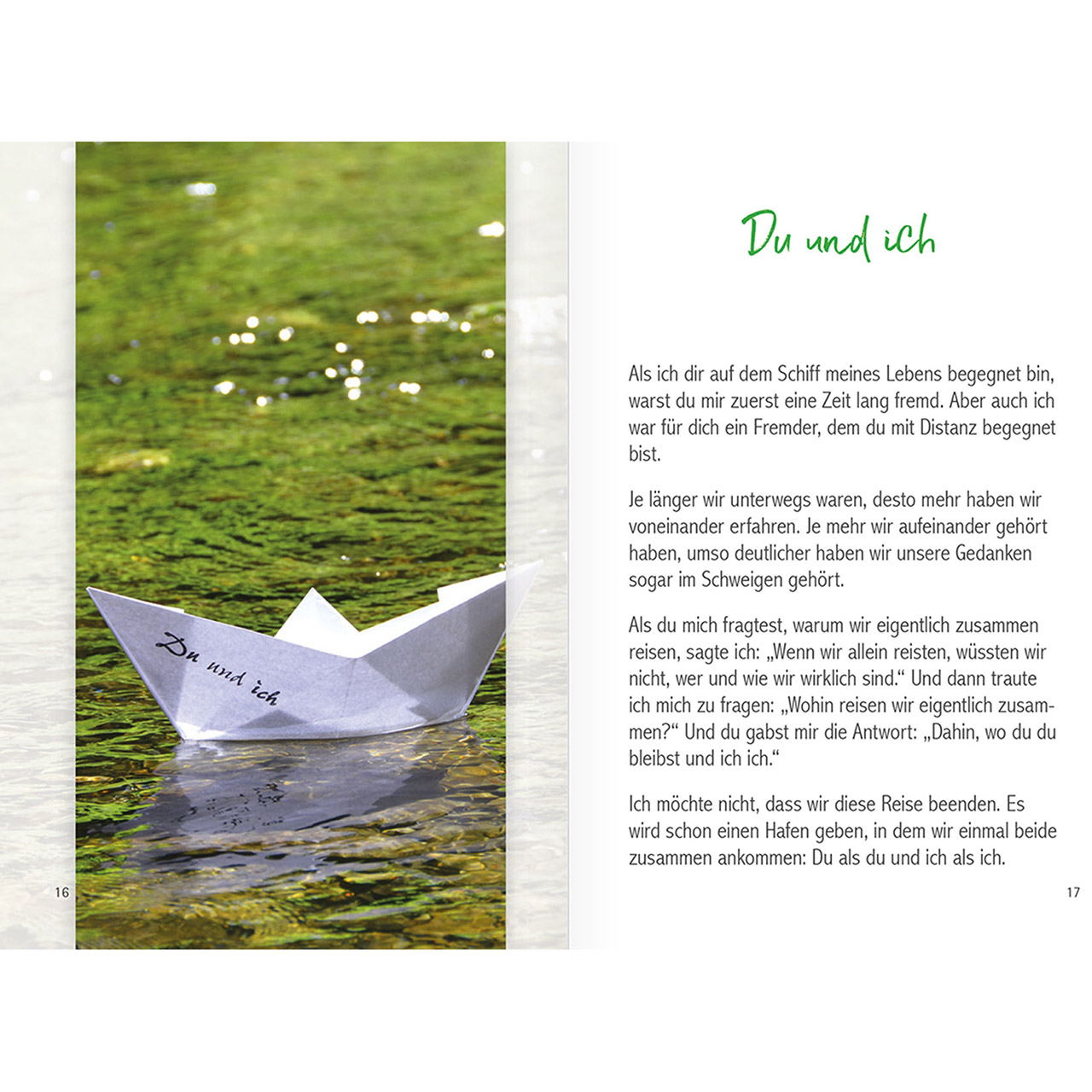 Buch - Berührt - Blüte