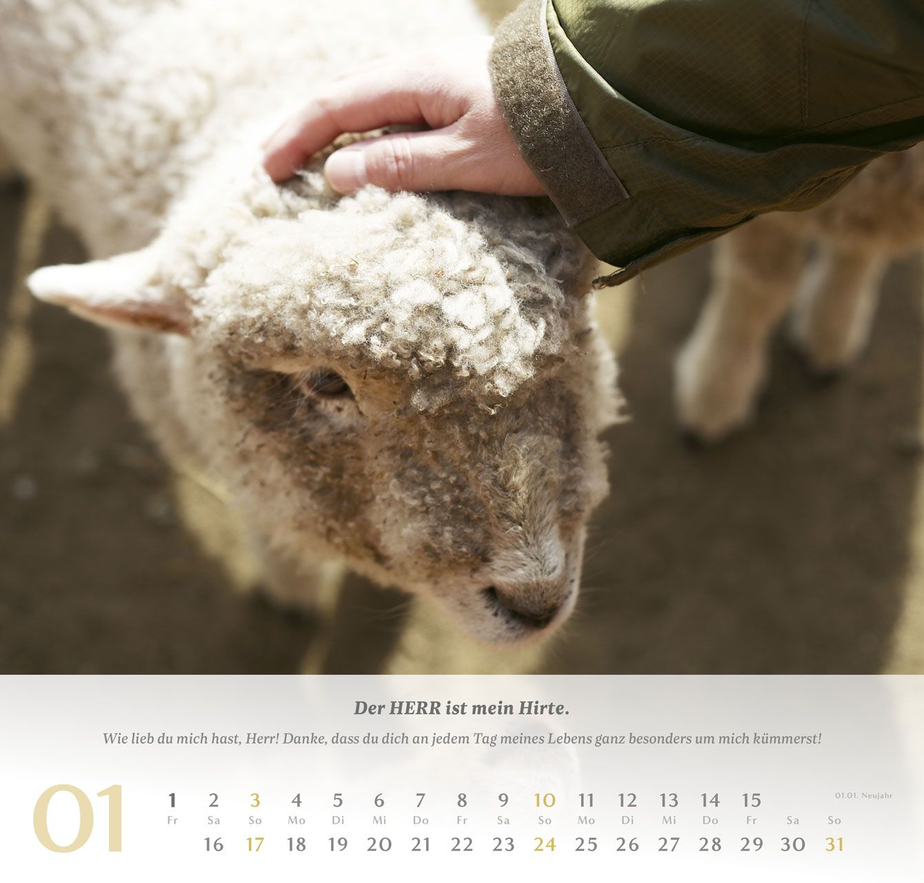 Wandkalender - Psalm 23 2027 Wandkalender