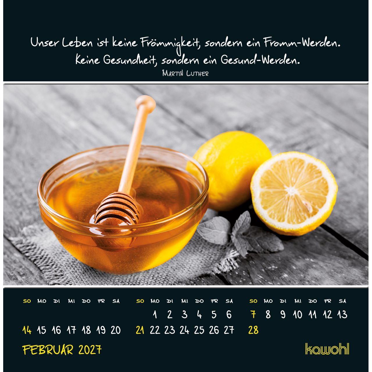 Postkartenkalender - Kleine Wunder sehen 2027