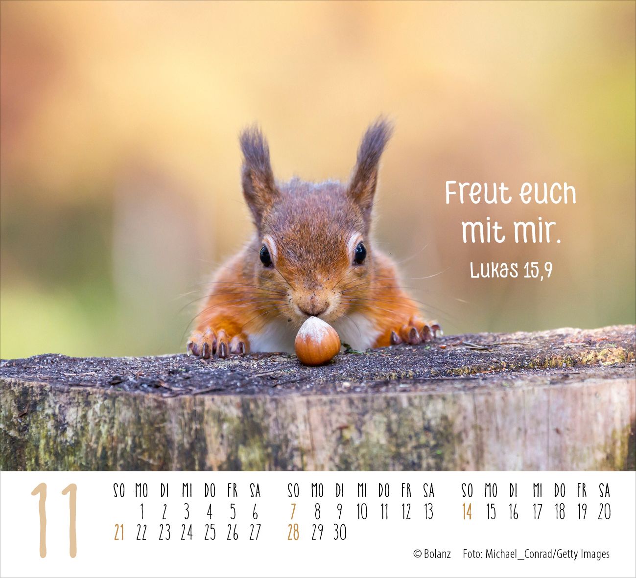 Aufstellkalender - Atempause 2027 Minikalender