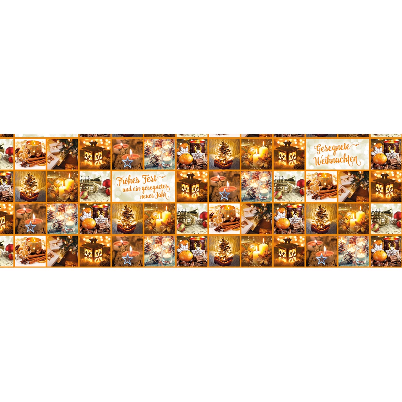 Geschenkpapier - Geschenkpapier-Buch: Weihnachts-Segen (Foto-Collagen) - Weihnachtsmotive