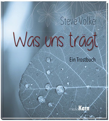 Was uns trägt Geschenkbuch - Was uns trägt - Blatt mit Tropfen