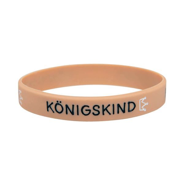 Armband - Silikonarmband  'Königskind' - Krone