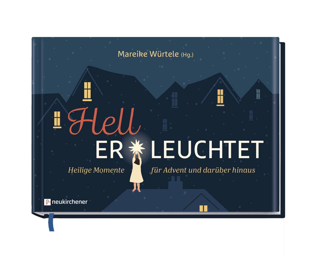 Buch - Hell Er Leuchtet - Häuser Fenster Stern Mensch