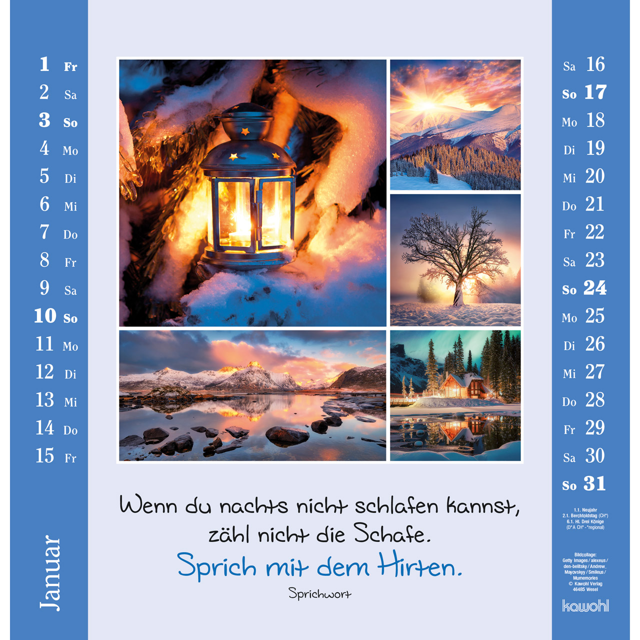 Wandkalender - Kleine Freuden entdecken 2027